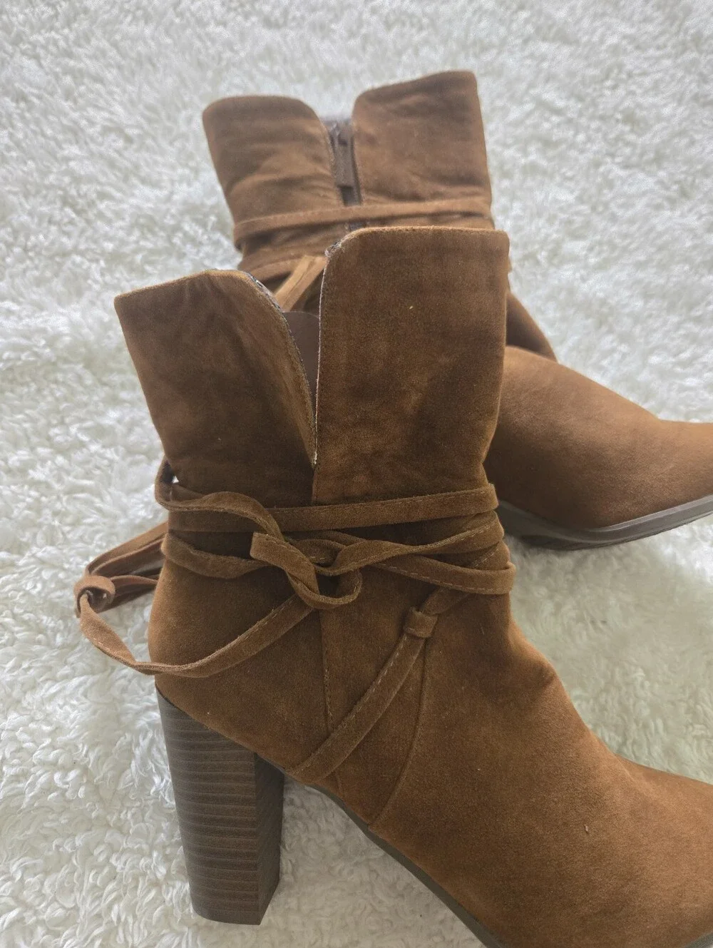 Breckelles | Hilary Faux Suede Booties